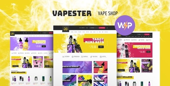Vapester – Cigarette Store & Vape Shop WooCommerce Theme