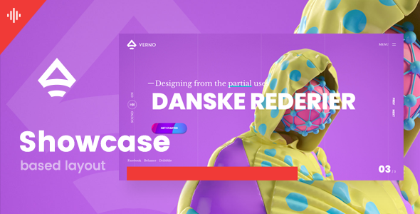 Verno Creative Showcases for Agencies WordPress Theme