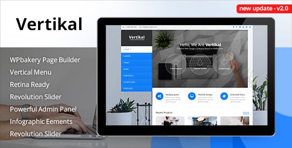 Vertikal – Responsive WordPress Theme