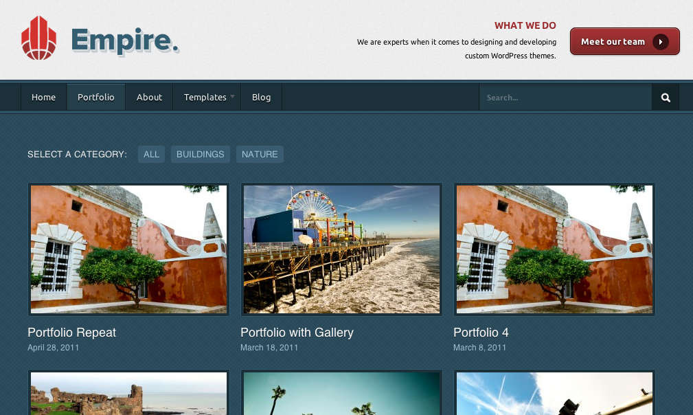 WooThemes Empire Premium Theme