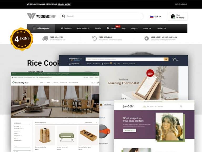 WoonderShop – WordPress Theme