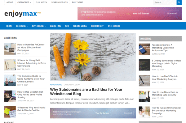 WpEnjoy - EnjoyMax Pro