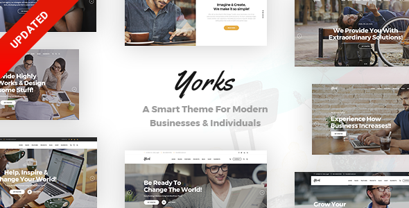 Yorks – A Smart Theme For Modern Businesses & Individuals