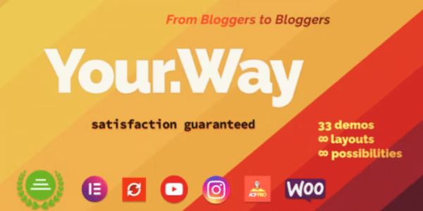 YourWay – Multi-Concept Blog WordPress Theme