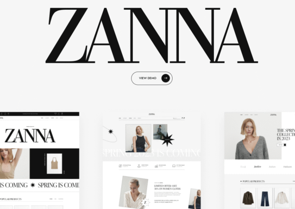 ZANNA – Elementor WooCommerce Theme