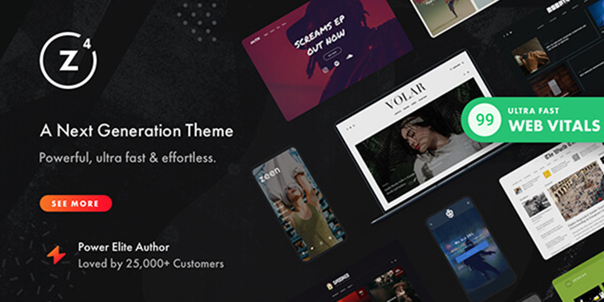 Zeen Next Generation Magazine Theme