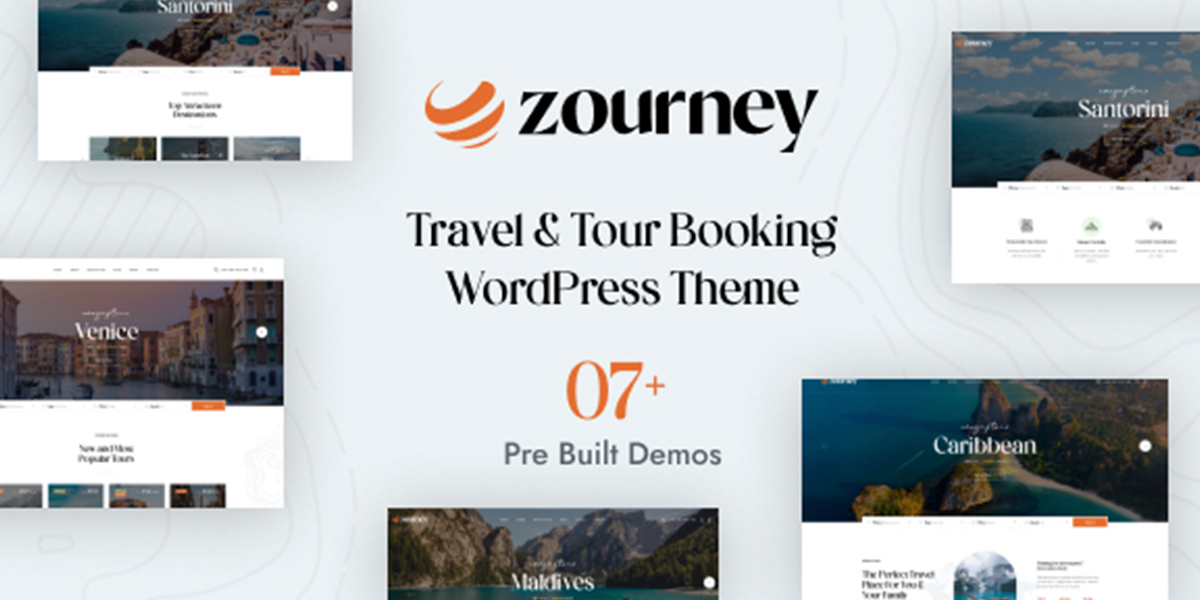 Zourney – Travel Tour Booking WordPress Theme