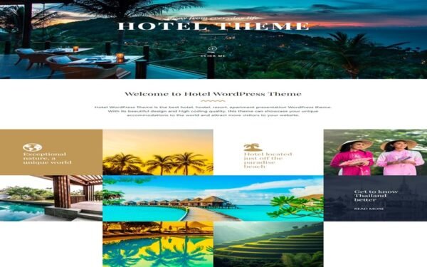 hotel wordpress theme