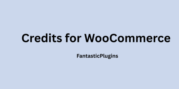 Credits for WooCommerce