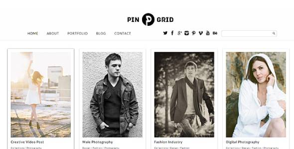 Dessign – Pin Grid Responsive Premium WordPress Theme