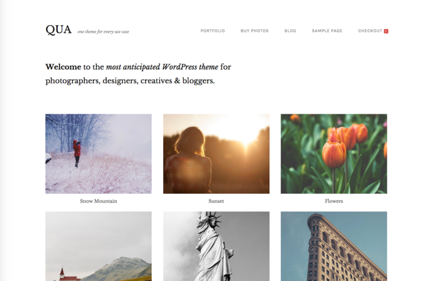 Graph Paper Press Qua WordPress Theme