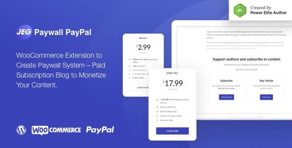 Jeg Paywall – WordPress Plugin