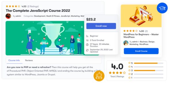 Reign TutorLMS addon