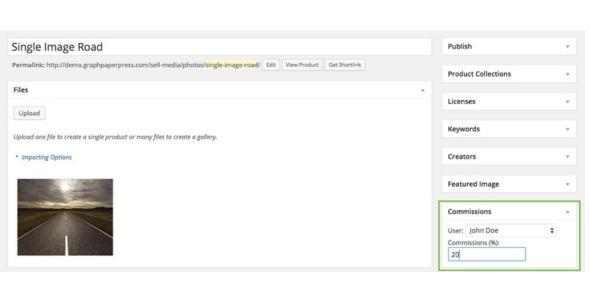 Sell Media Commissions