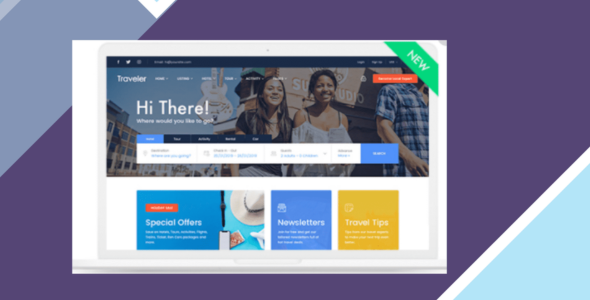 Traveler WordPress Theme