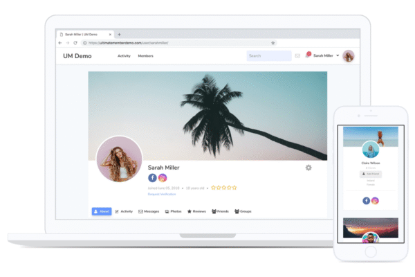 Ultimate Member WordPress Theme