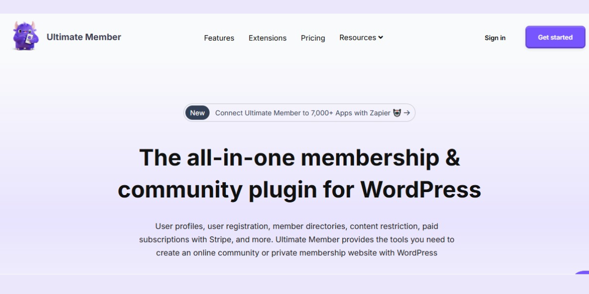 Ultimate Member – Core Plugin