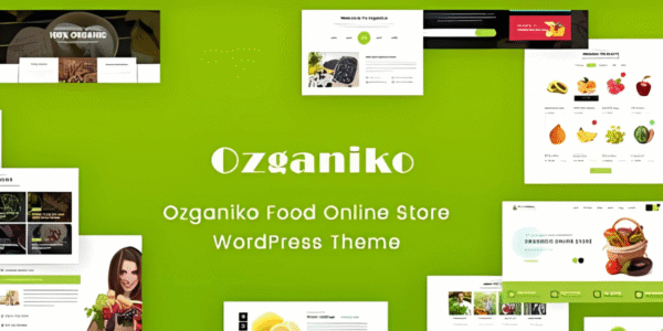 Ozganiko – A Organic Store And Food Shop WordPress Theme