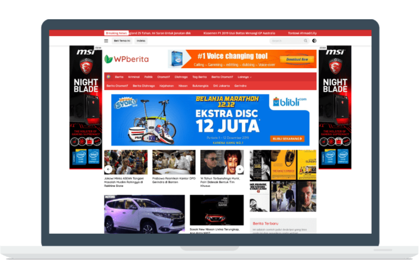 Wpberita Core – WordPress Plugin