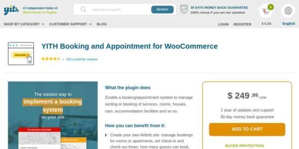 YITH Booking and Appointment for WooCommerce Premium
