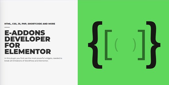 E-ADDONS Developer For Elementor