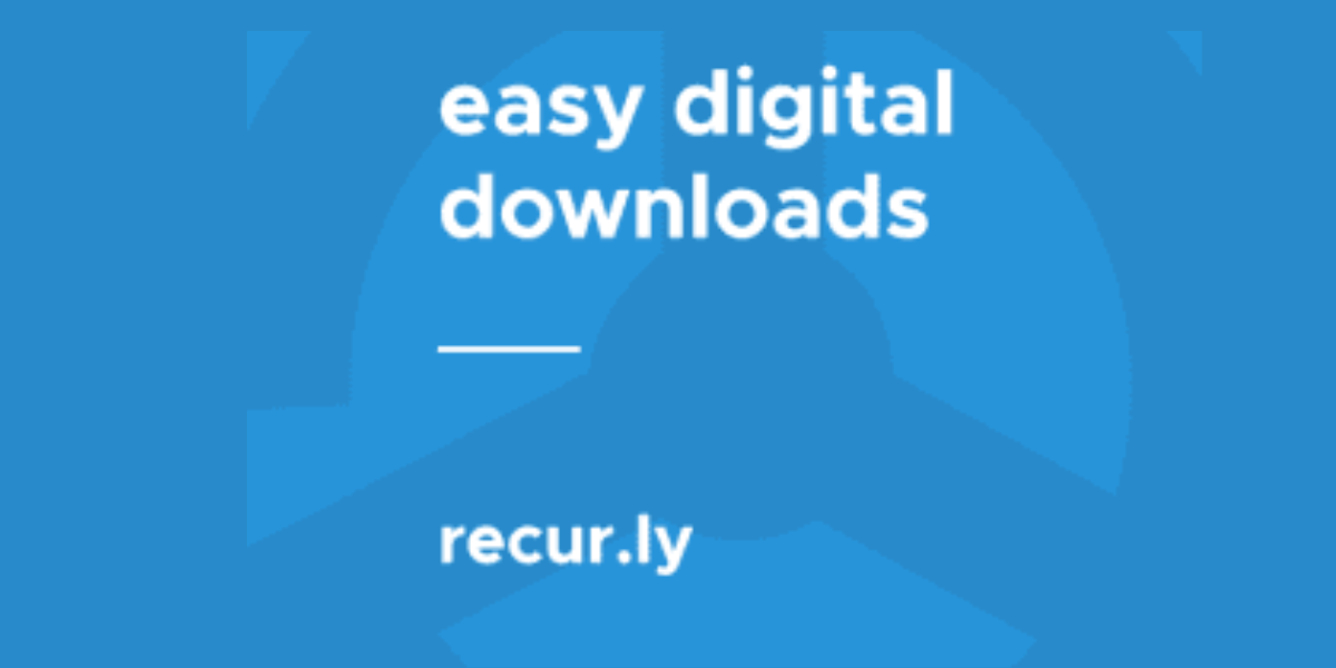 Easy Digital Downloads – Recur.ly Checkout