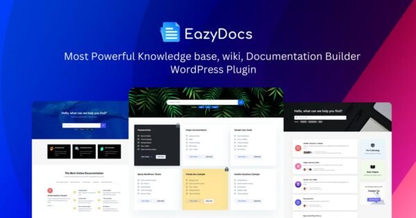EazyDocs Pro WordPress Plugin