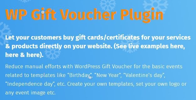 Gift Cards Pro – WP Gift Voucher Plugin