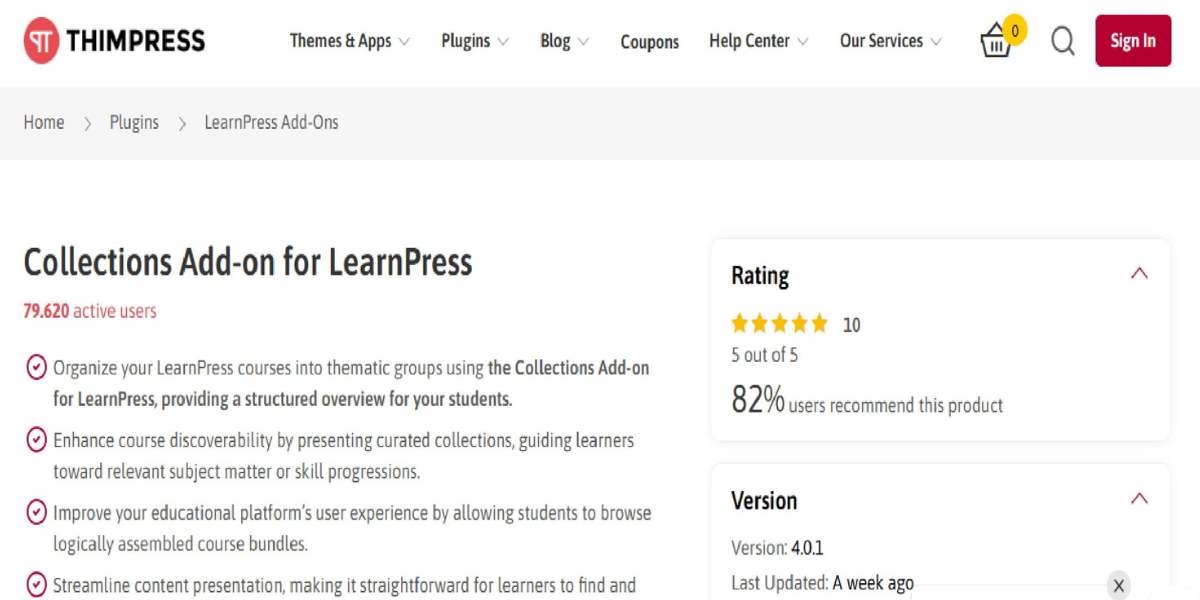 LearnPress Frontend Editor