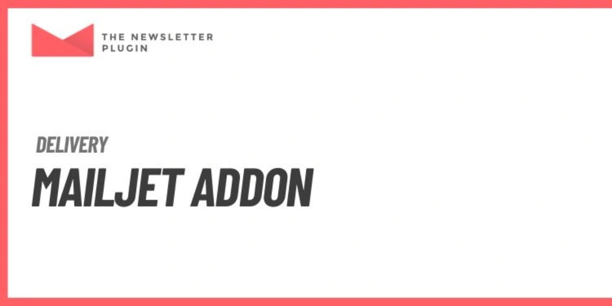 Newsletter – Mailjet Addon