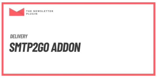 Newsletter – SMTP2Go Addon