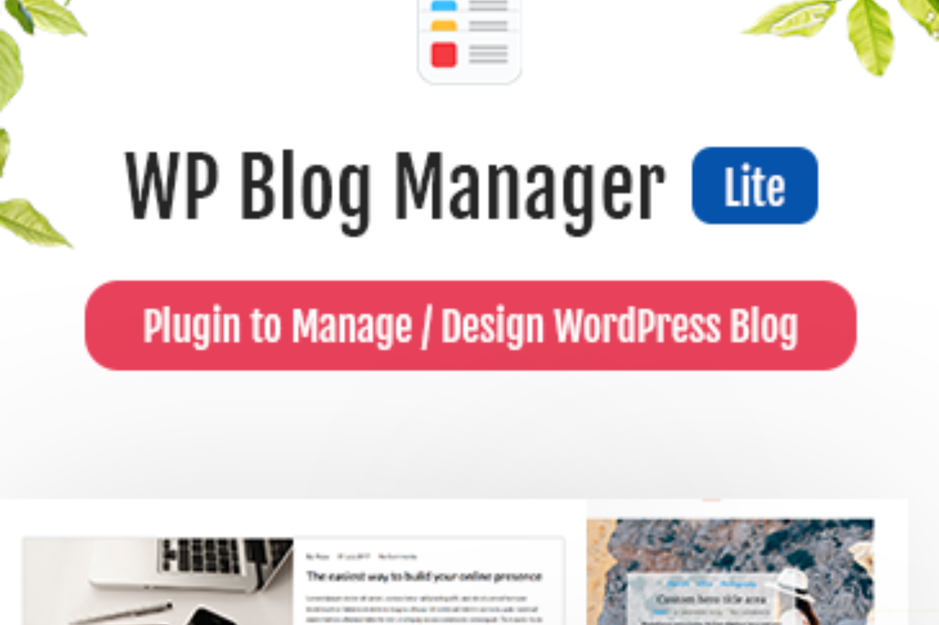WP Blog Manager