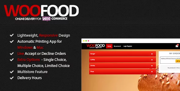 WooFood for WooCommerce