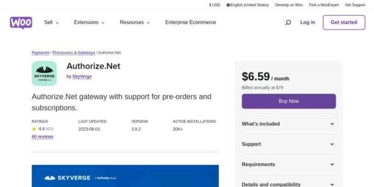 woocommerce Authorize.net DPM Gateway