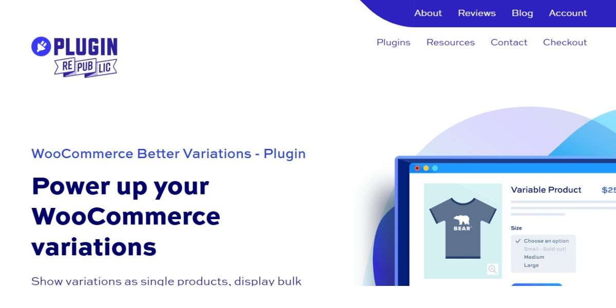 woocommerce Better Variations