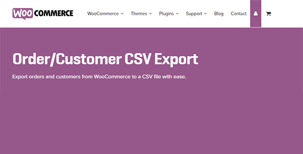 woocommerce Customer/Order CSV Export
