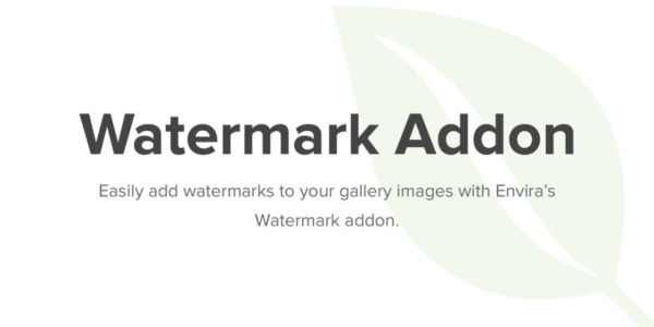 Envira Gallery Watermarking Addon