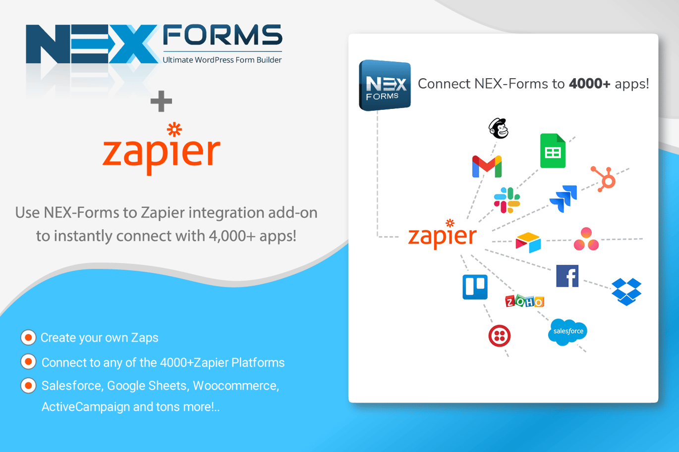 NEX Forms Zapier Integration Add-on