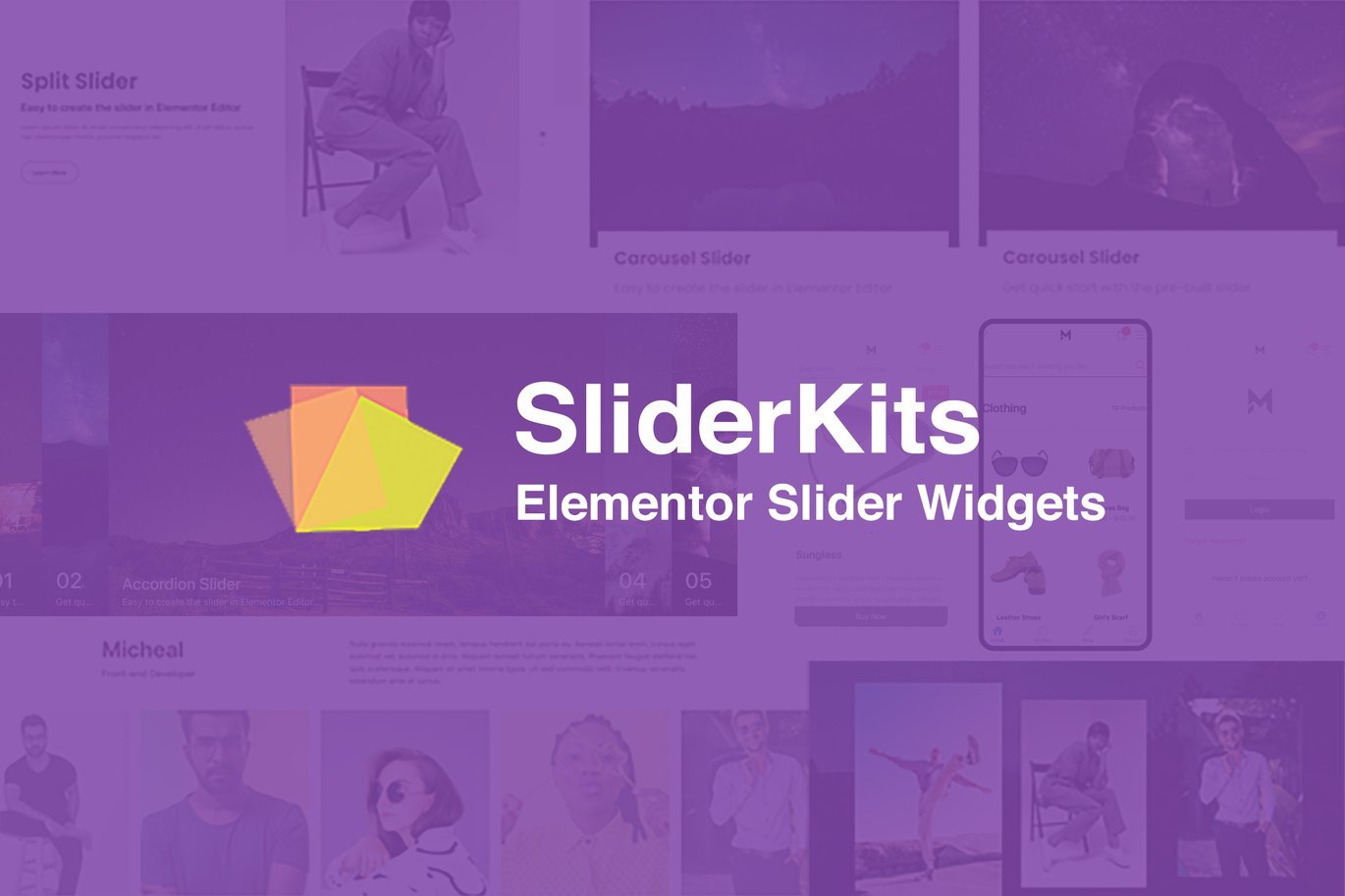 SliderKits - Advanced Elementor Slider Widgets