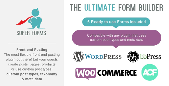 Super Forms – Front-end Posting