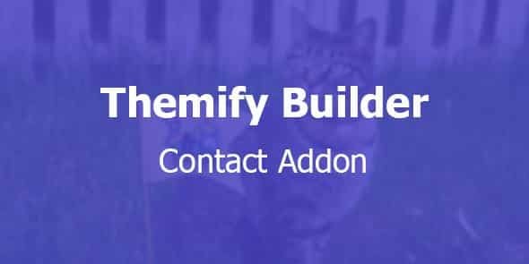 Themify Builder Contact