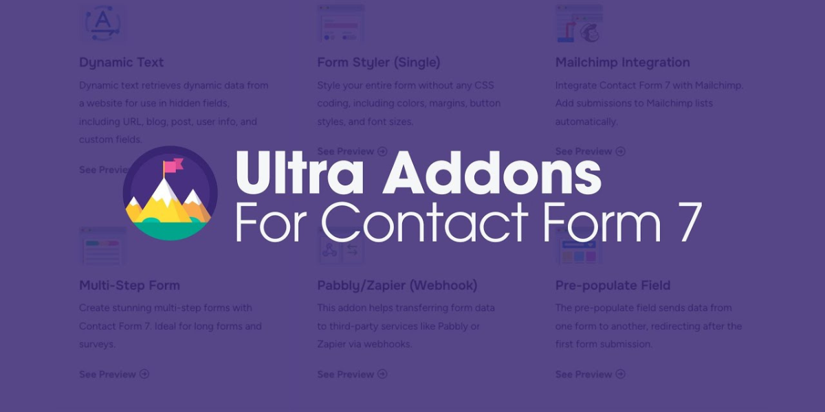 Ultimate Addons for Contact Form 7 Pro