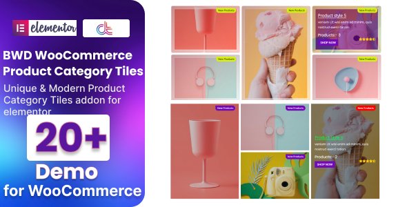 WooCommerce Product Category Tiles Addon