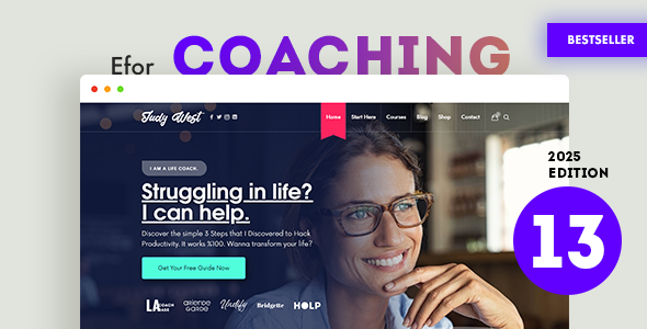 Efor – Coaching & Online Courses WordPress Theme