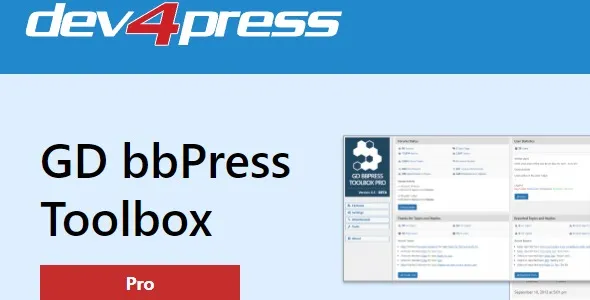GD bbPress Toolbox Pro – DePress