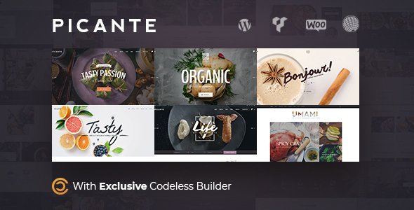 Picante Restaurant WordPress Theme