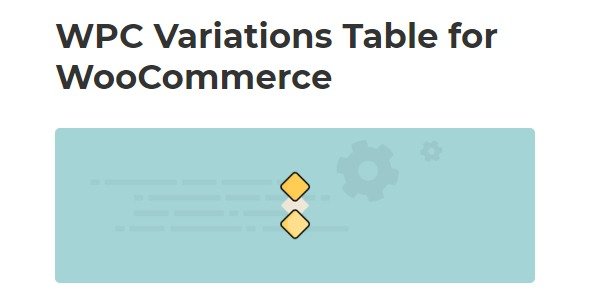 WPC Variations Table for WooCommerce